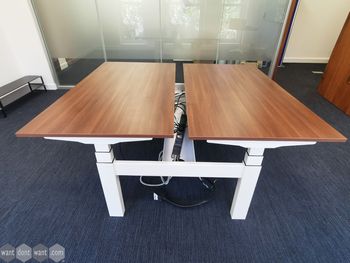 Used 1600mm Electric Height Adjustable Sit Stand Desks
