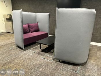 Used Naughtone Cloud High-back booths