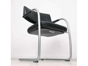 Further view of the Vitra Visavis chair as detailed in previous photo.