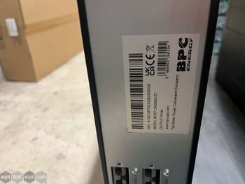 Used BCRT12N009SV72 Extended Run Time Battery