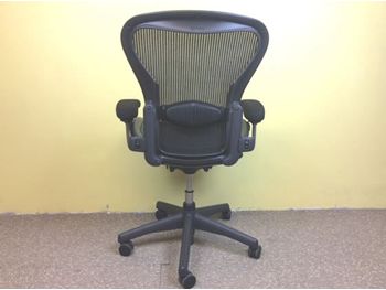 Rear view of the Aeron chair