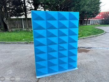 Used acoustic wall module.- 1200mm wide.