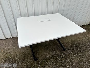 Used 1200mm folding white tables