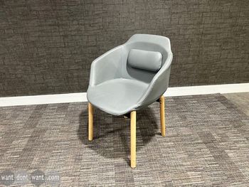 Used MDD 'Ultra' leather chairs in dark grey