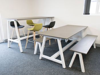 New Collaborative Table & Bench Sets (Also available separately)