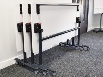 New Flip Top Folding Tables with Choice of Size & Finish