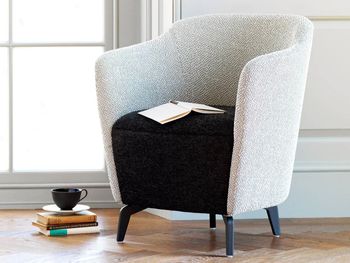 New Tub-Design Upholstered Armchairs 
