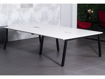 Brand New Bench Desks with Black, White or Silver Legs