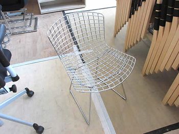 Used Bertoia low back chairs