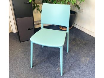 New Never Used Frovi Side Chairs in Blue
