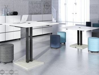 Brand New Electric Sit Stand Meeting Tables