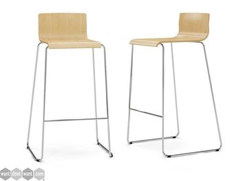 Brand New Stackable Stools with Steel Frame