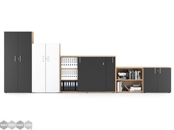 Various New Storage Options with choice of size, finish and accessories
