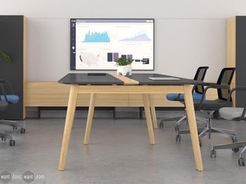 New Tables with Fenix Tops & Solid Natural Ash Legs