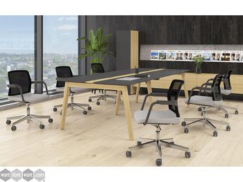 New Tables with Fenix Tops & Solid Natural Ash Legs