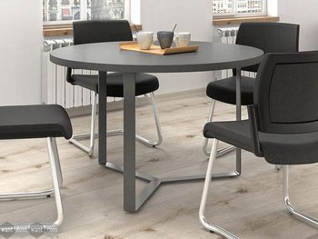 New Circular Meeting Tables with Choice of Finish