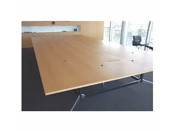 Further image of the Vitra Charles Eames segmented boardroom table.