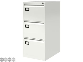 Brand New Bisley 3 Drawer Filing Cabinet - Choice of Finish