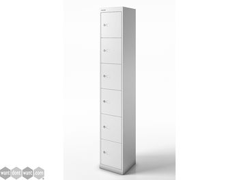 Brand New Bisley Steel Lockers with Choice of Finish - 6 Door