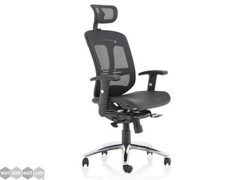 Brand New Full Mesh Operator Chair with Optional Headrest