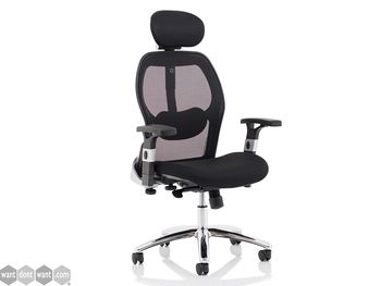Brand New Mesh Back Operator Chair with Headrest