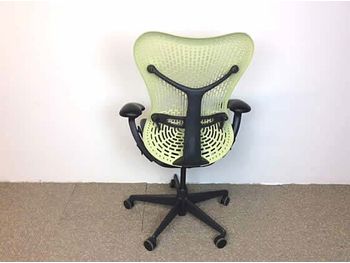 Further view of the Herman Miller Mirra chairs shown in the previous image. 