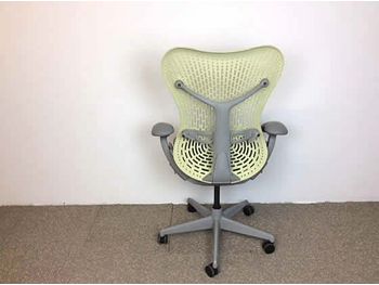 Further view of the Herman Miller Mira chairs shown in the previous image.