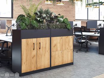 Brand new locker with planter unit