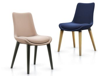 Brand New Fully Upholstered Chairs with Black or Natural Wooden Legs