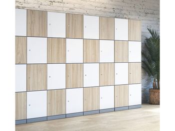 Brand New Locker Units with Choice of MFC Finish