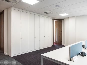 Brand New Bespoke Storagewall & Lockers Made For Your Space