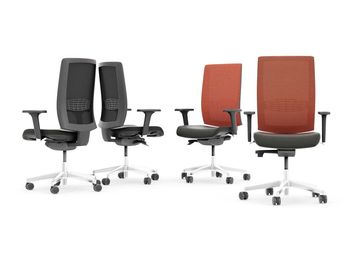 Mesh-Back Fully Adjustable Task Chairs