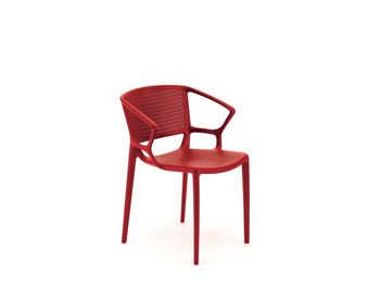 Stacking plastic chairs 