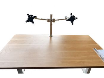 Used CMD twin monitor arms