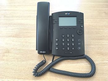 BT branded Polycom VoIP phones in very good condition. All available - now price is for the lot.