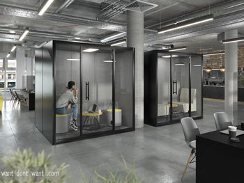 New Silen Chatbox Duo meeting pod 
