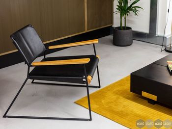 Unique Vintage Styled Leather Chair