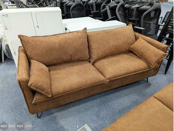 Used 1930mm brown sofa
