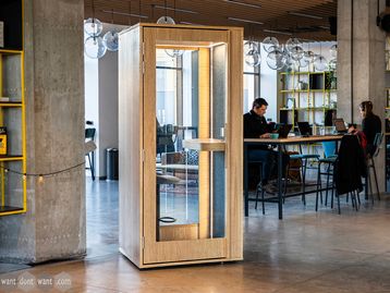 New Haven single acoustic pod - High dB rating backed by latest ISO accreditation!