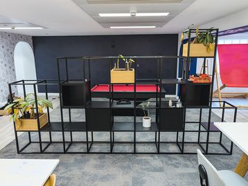 Used 3860mm wide Cube Storage Sold as seen