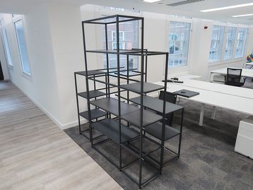 Used 3620mm wide Cube Storage - pictured partially dismantled