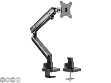 Brand New single spring assisted monitor arm