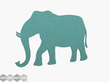 New acoustic animal pinboards with choice of outline and colour 