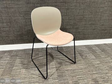 Used brand new Flokk stacking chairs