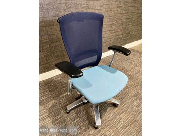 Used Knoll Life chair in Blue