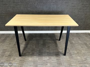 Used Steelcase high oak top table 