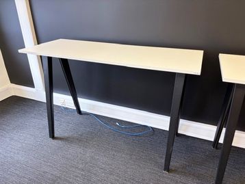 Used 1600mm Steelcase high tables