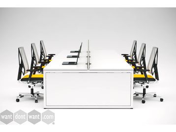 Brand New Bench Desks with O Frame and Infill
