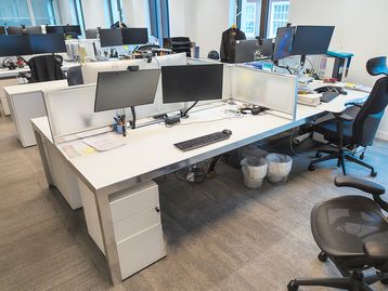 Used back to back desks 