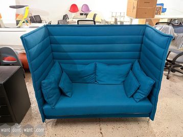 Used Vitra Alcove Highback sofa